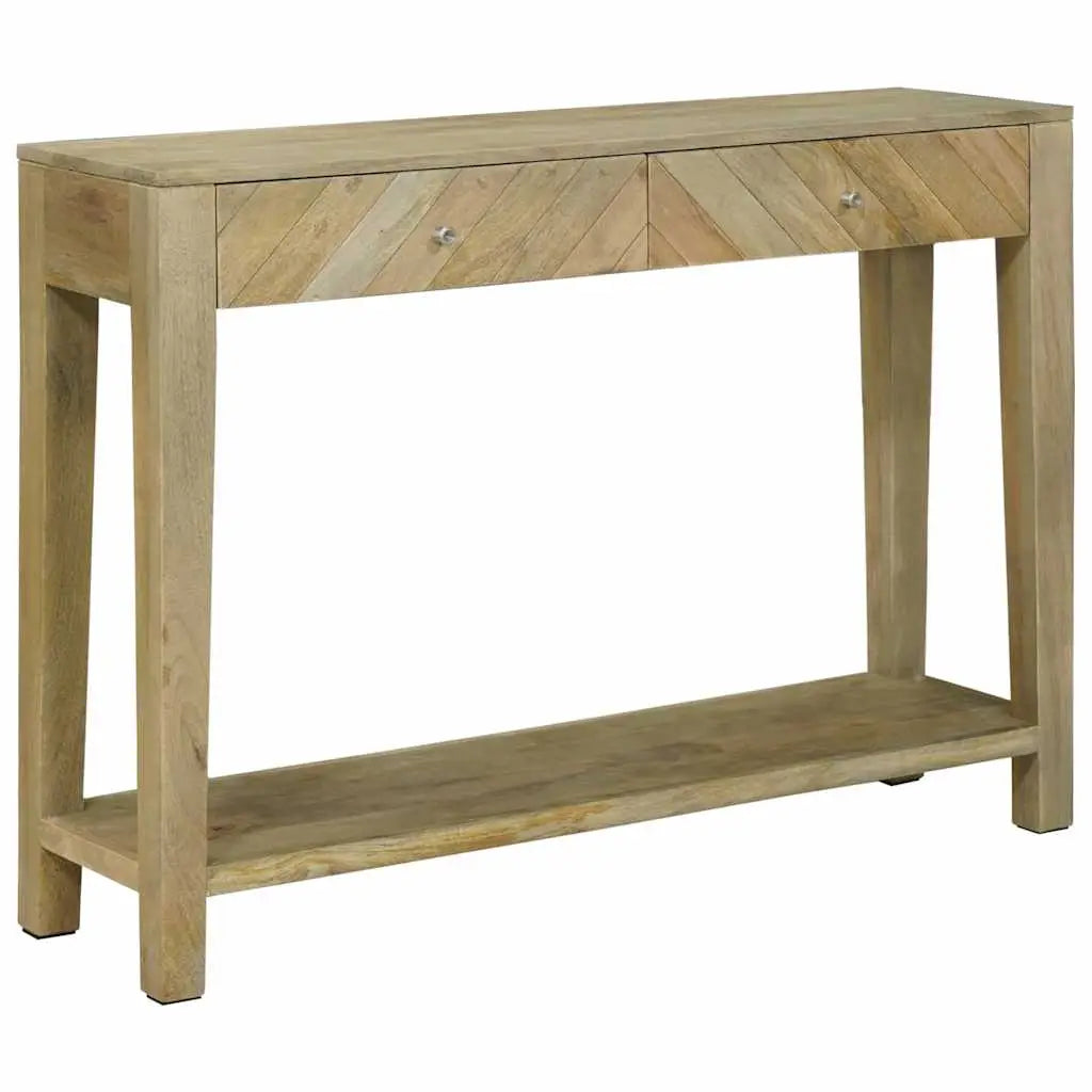 Table console avec tiroir Gris naturel 110 x 30 x 80 cm - XIOS