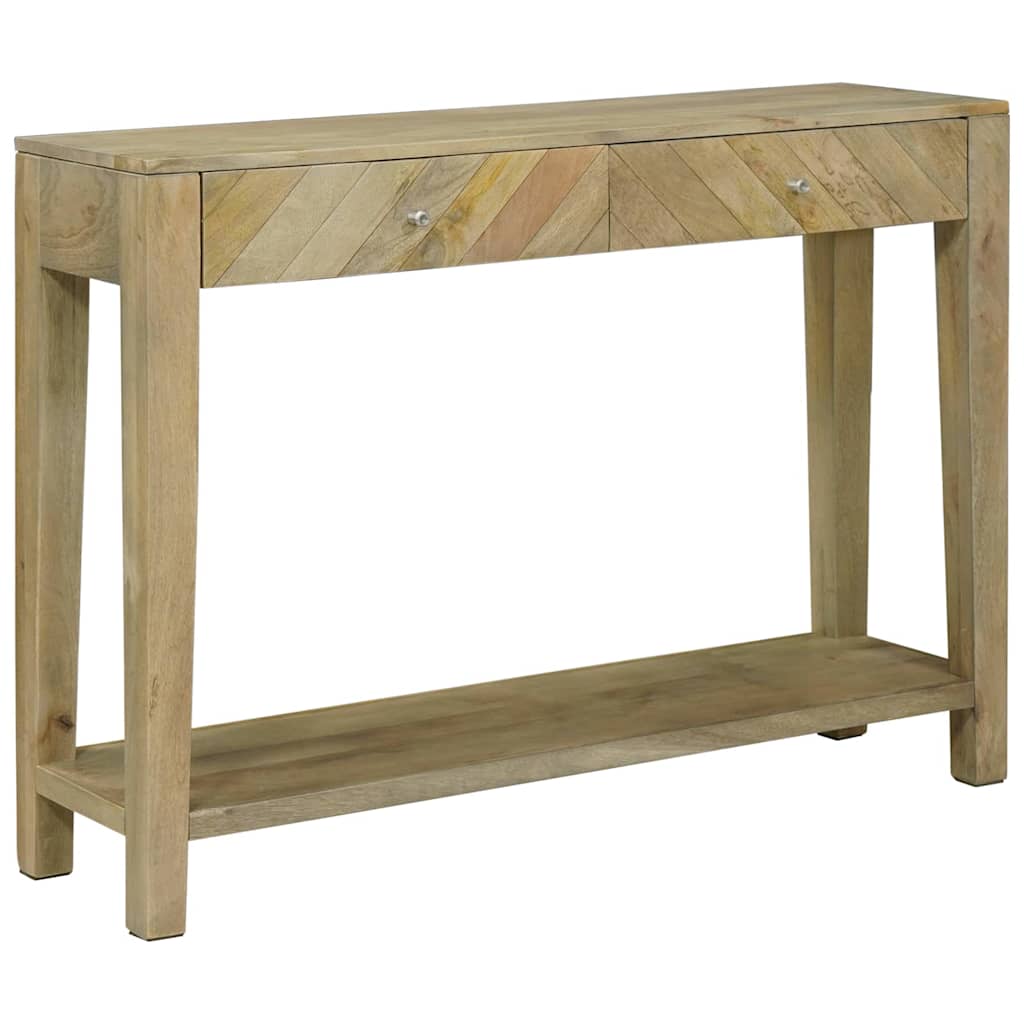 Table console avec tiroir Gris naturel 110 x 30 x 80 cm - XIOS