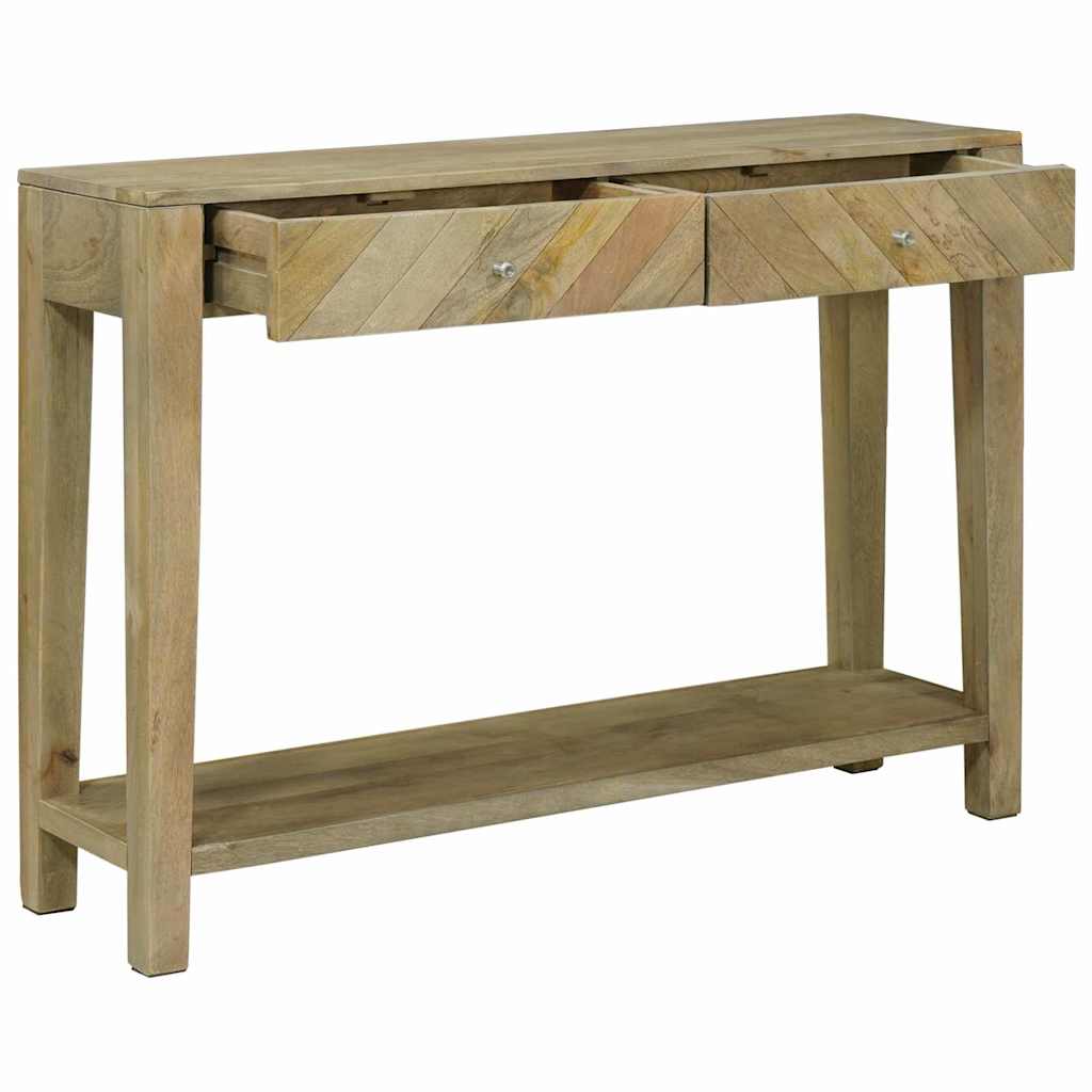 Table console avec tiroir Gris naturel 110 x 30 x 80 cm - XIOS