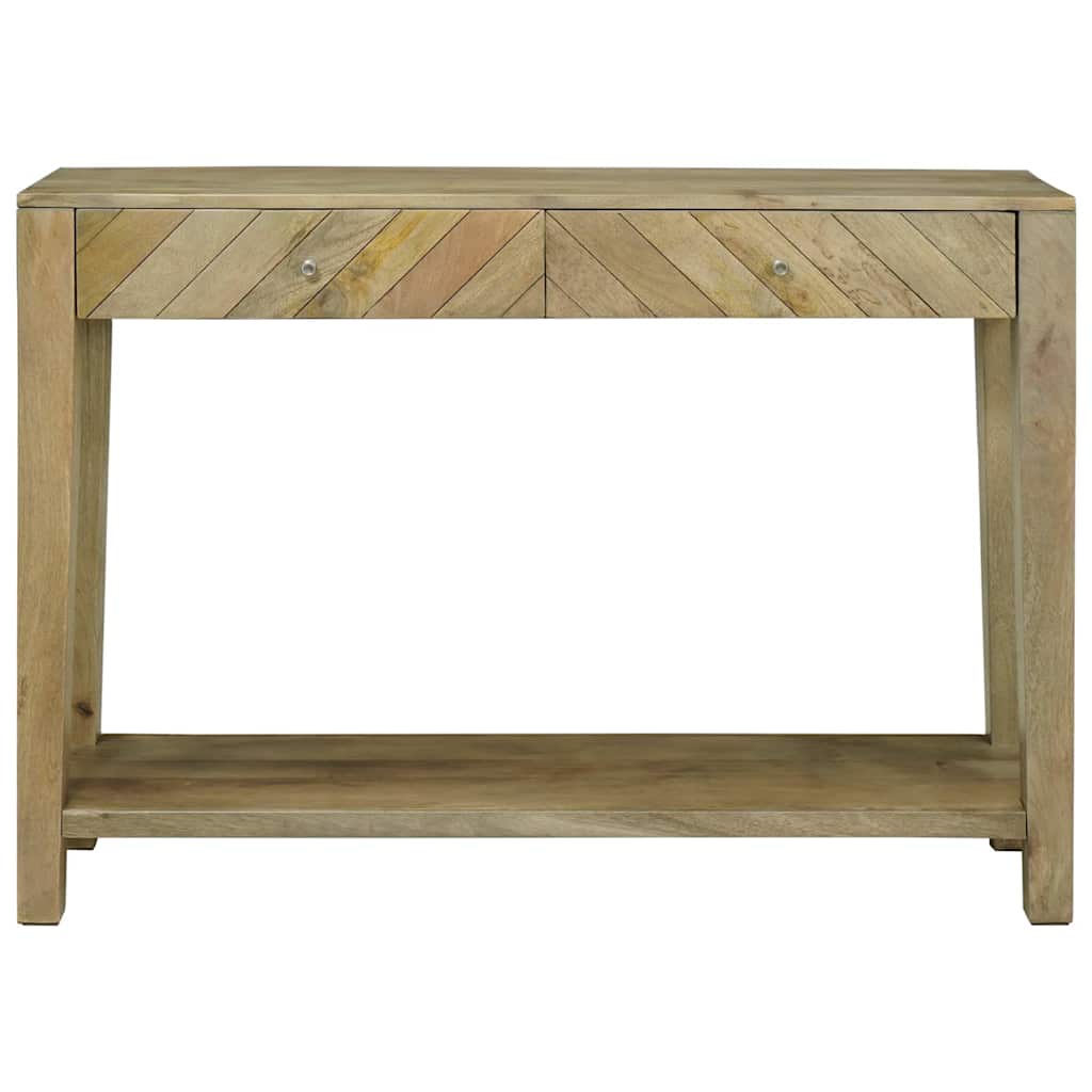Table console avec tiroir Gris naturel 110 x 30 x 80 cm - XIOS