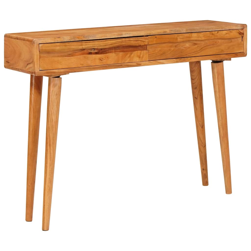 Table console Marron 110 x 30 x 80 cm Bois d'Acacia Massif - XIOS