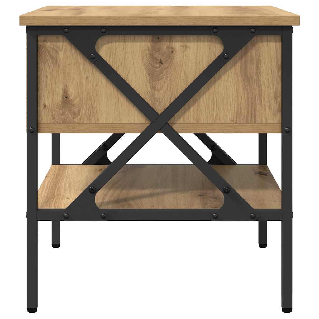 Table de chevet 2 pcs chêne artisanal 40 x 42 x 45 cm - XIOS