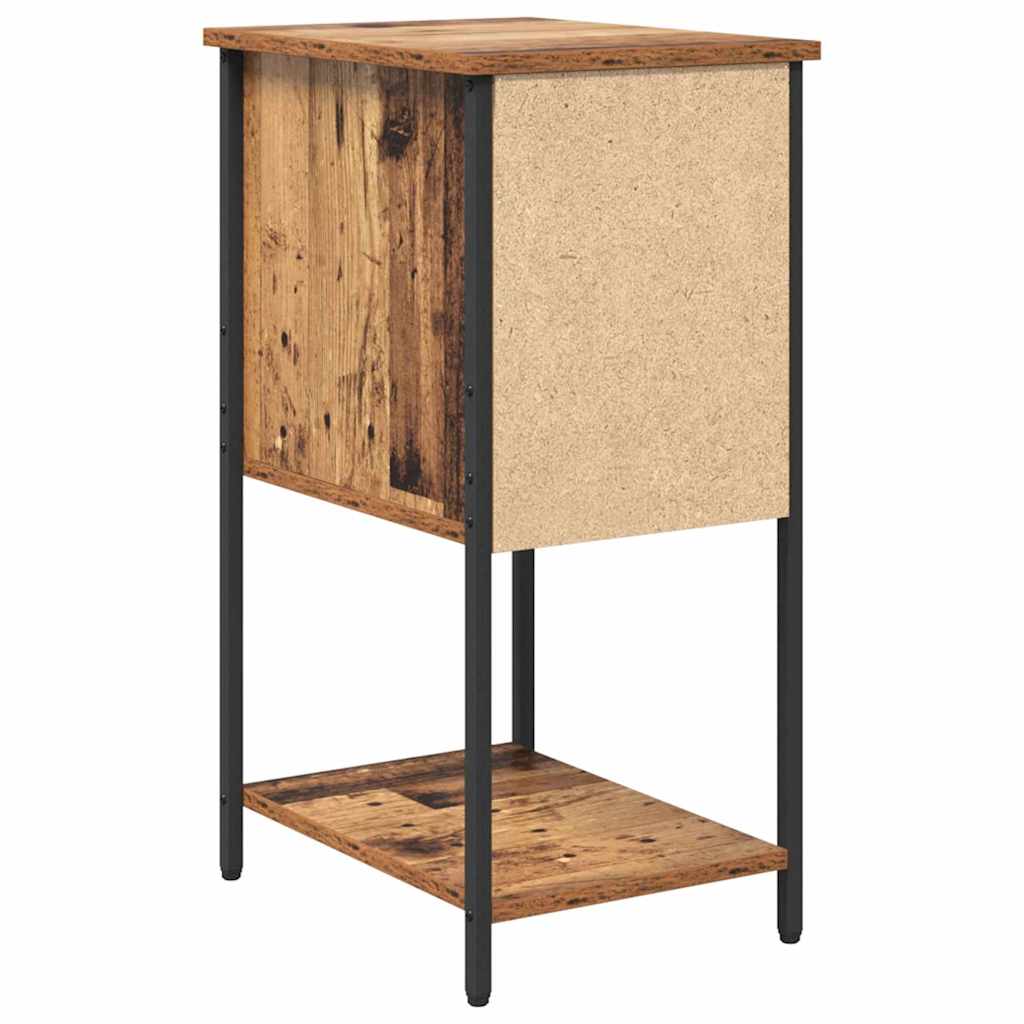 Cabinet de chevet Bois ancien 32 x 42 x 70 cm Bois d'ingénierie - XIOS