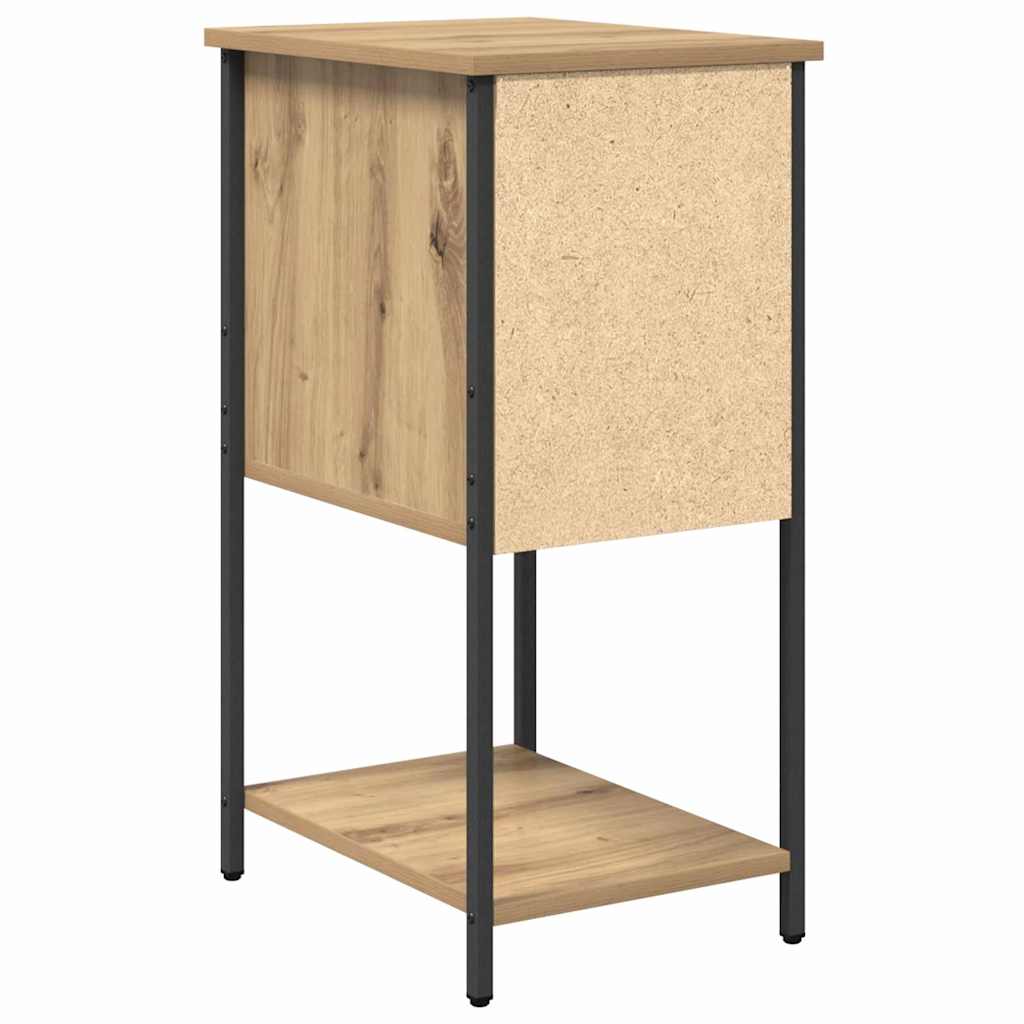 Cabinet de chevet 2 pcs chêne artisanal 32 x 42 x 70 cm - XIOS