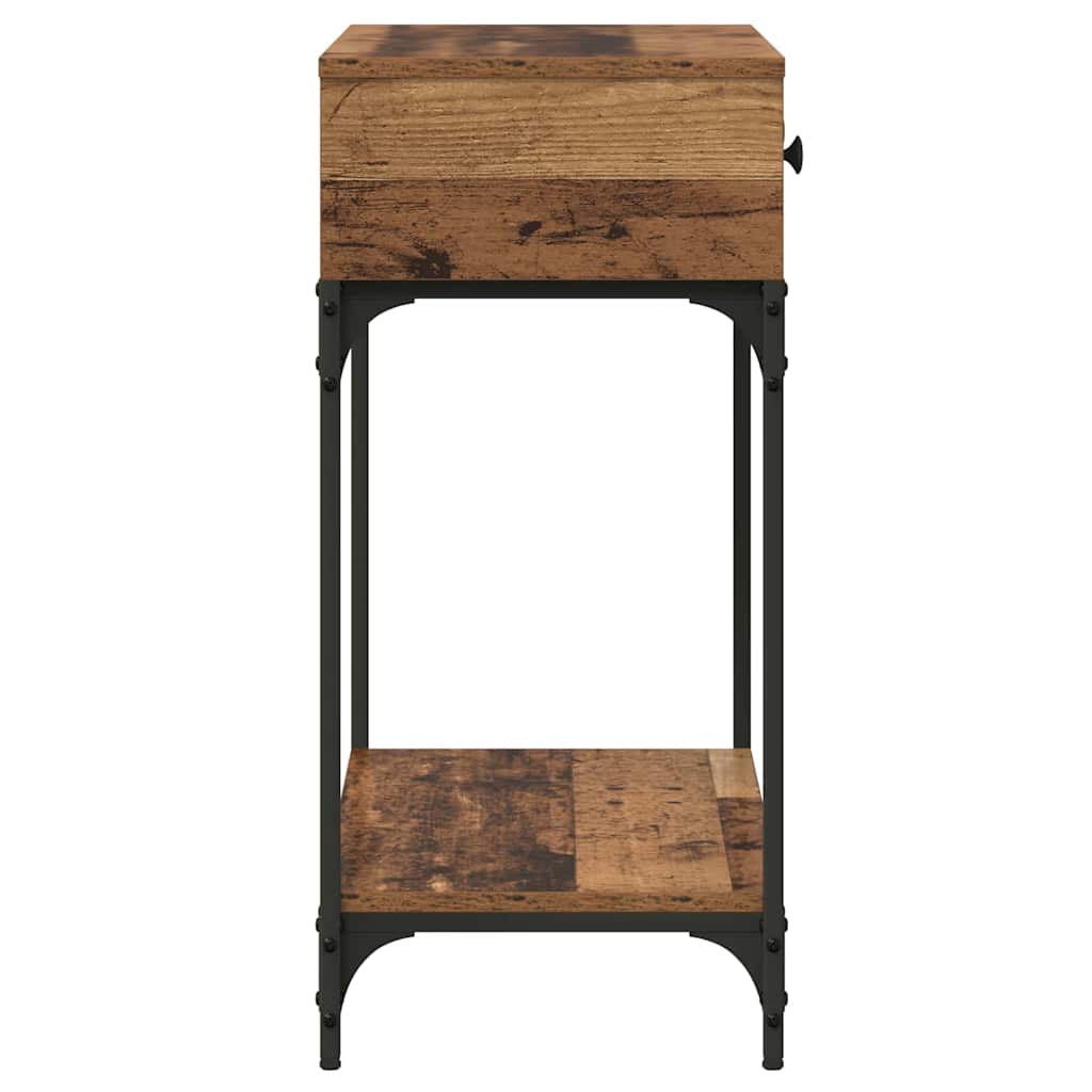 Table console Bois ancien 75 x 34,5 x 75 cm Bois d'ingénierie - XIOS