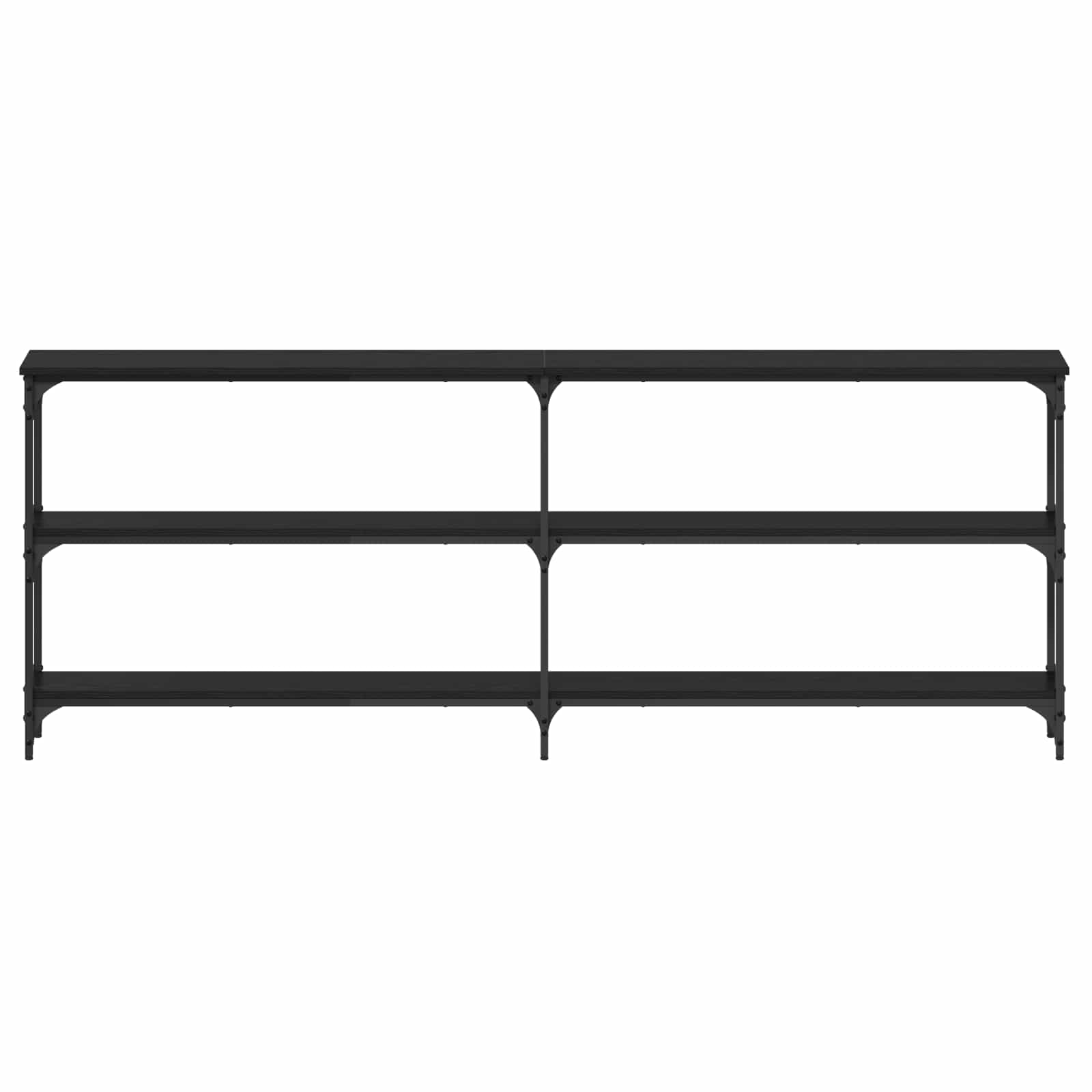 Table console Chêne noir 200 x 29 x 75 cm - XIOS