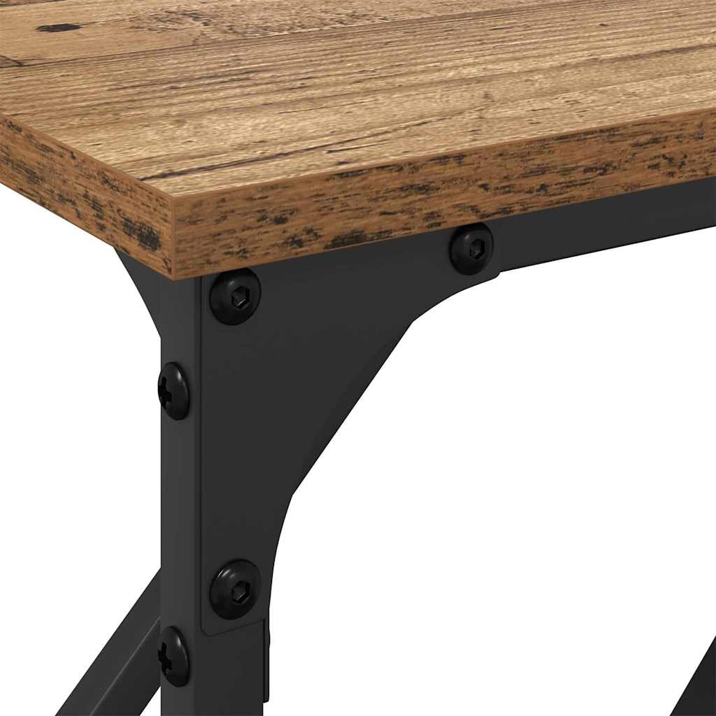 Table console Bois Ancien 180 x 23 x 75 cm - XIOS