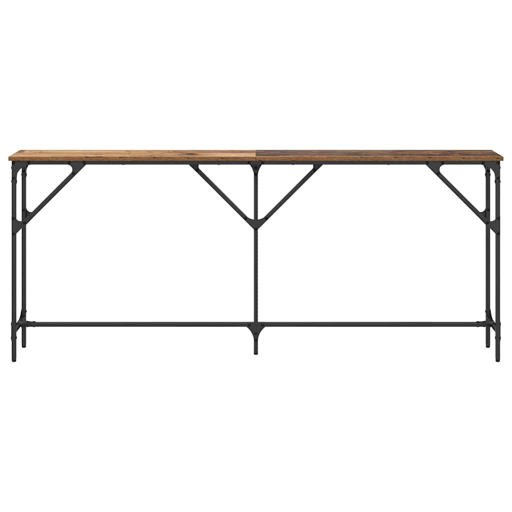 Table console Bois Ancien 180 x 23 x 75 cm - XIOS