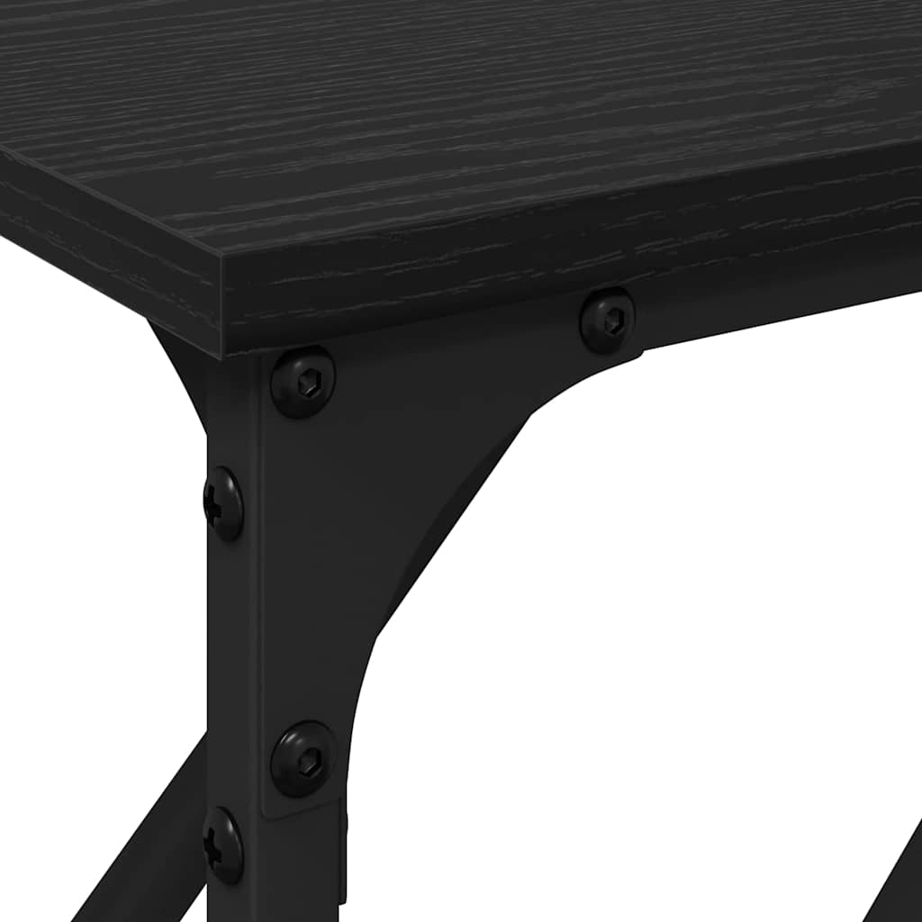 Table console Chêne noir 180 x 23 x 75 cm - XIOS