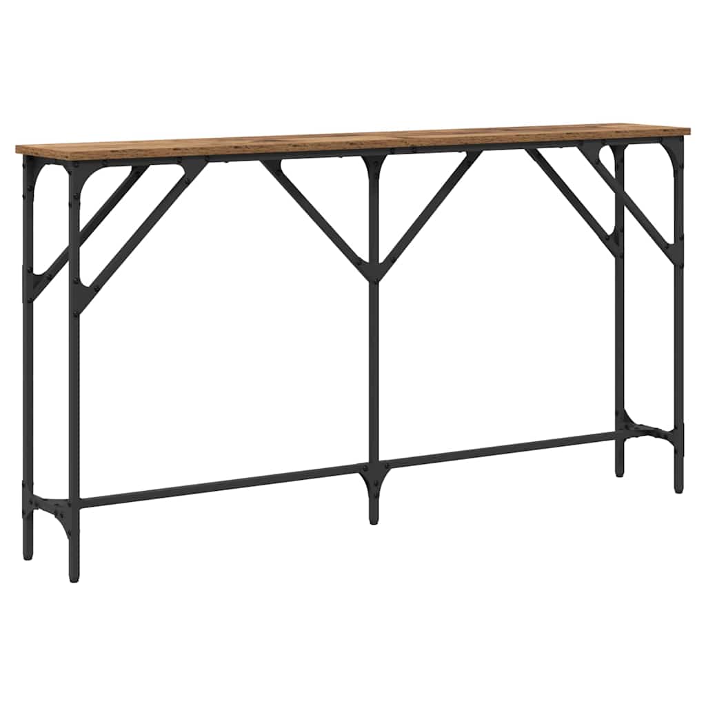 Table console Bois Ancien 140 x 23 x 75 cm - XIOS