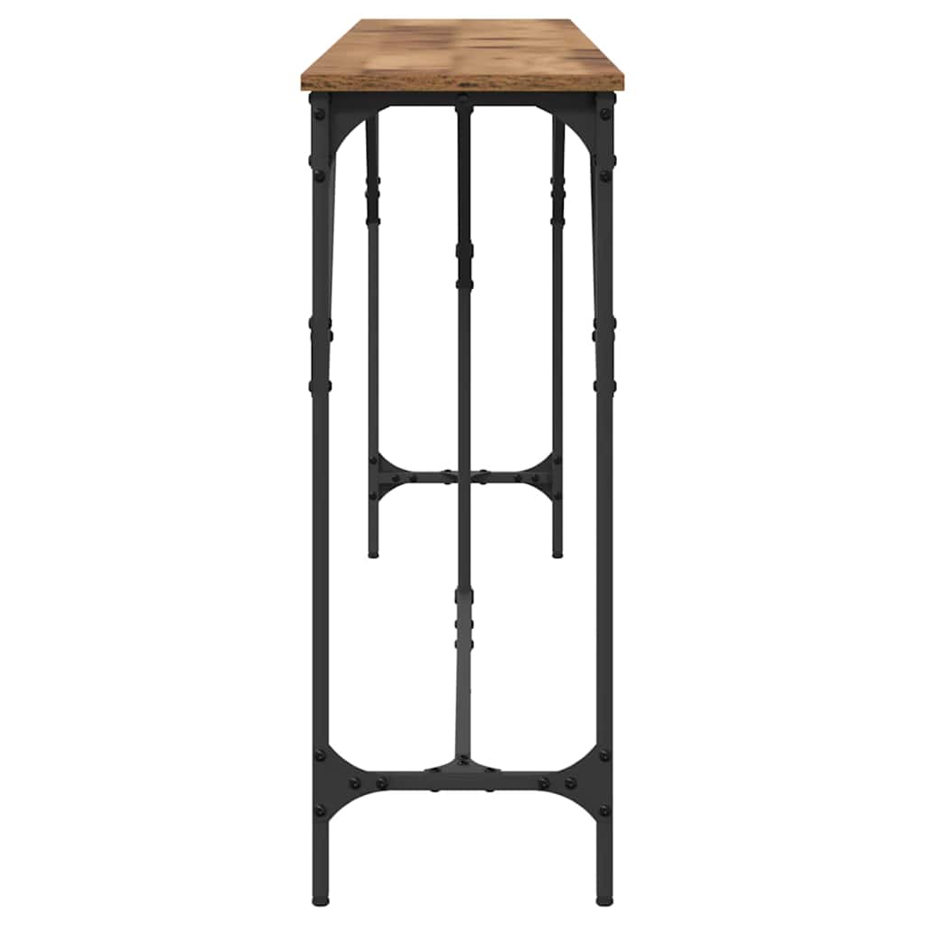 Table console Bois Ancien 200 x 29 x 75 cm - XIOS