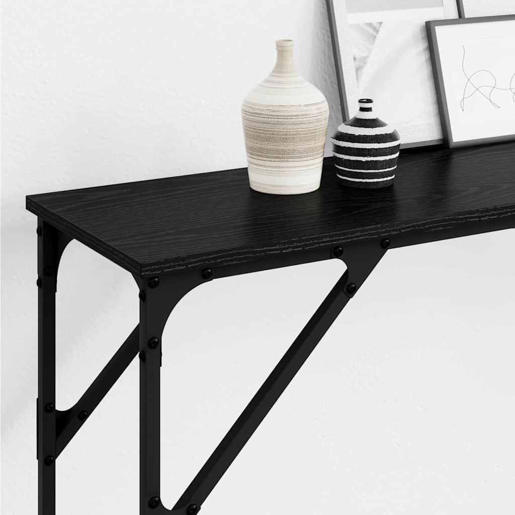 Table console Chêne noir 200 x 29 x 75 cm - XIOS