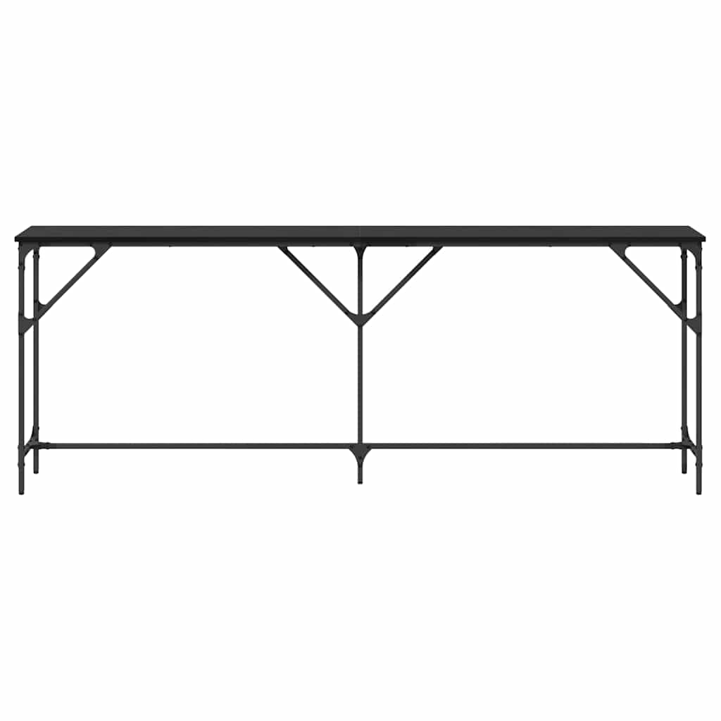 Table console Chêne noir 200 x 29 x 75 cm - XIOS