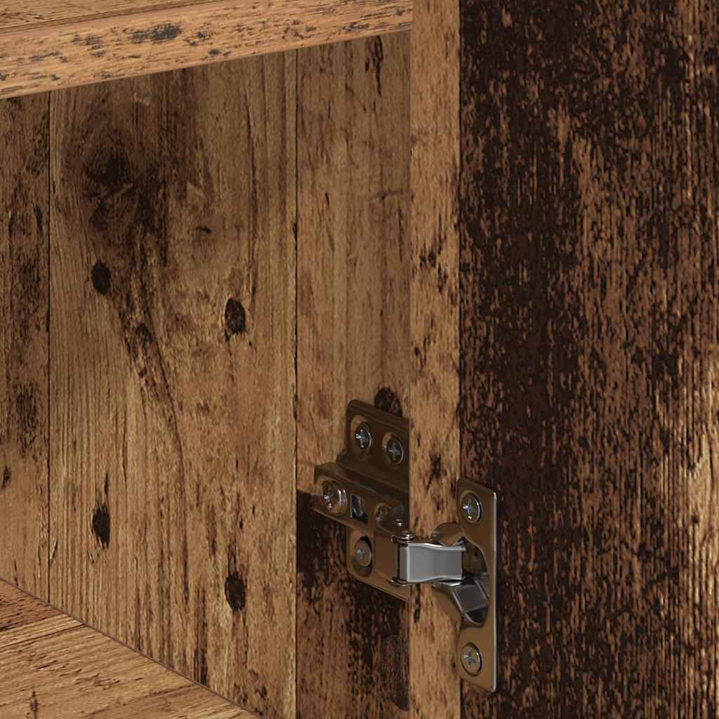 Buffet avec tiroir Vieux bois 60 x 31 x 70 cm Bois d'ingénierie - XIOS