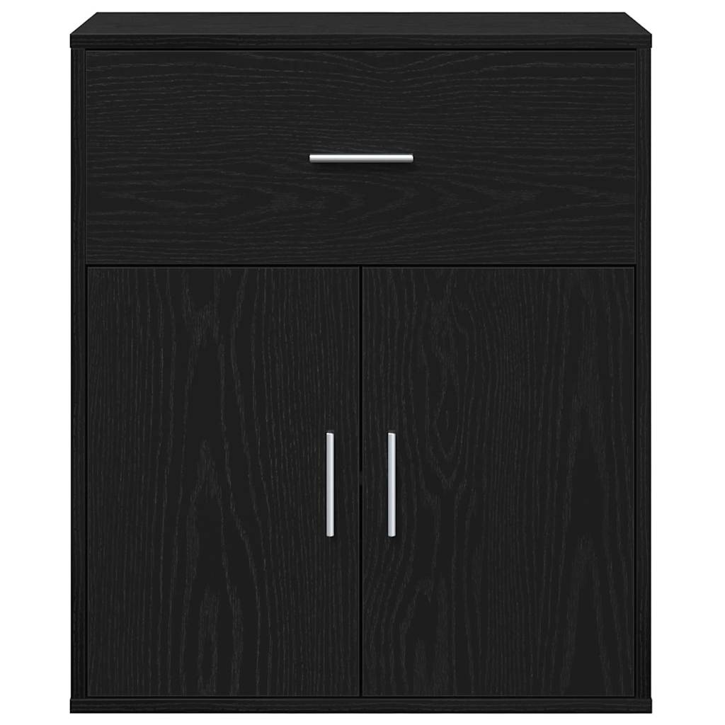 Buffet Chêne noir 60 x 31 x 70 cm Bois d'ingénierie - XIOS