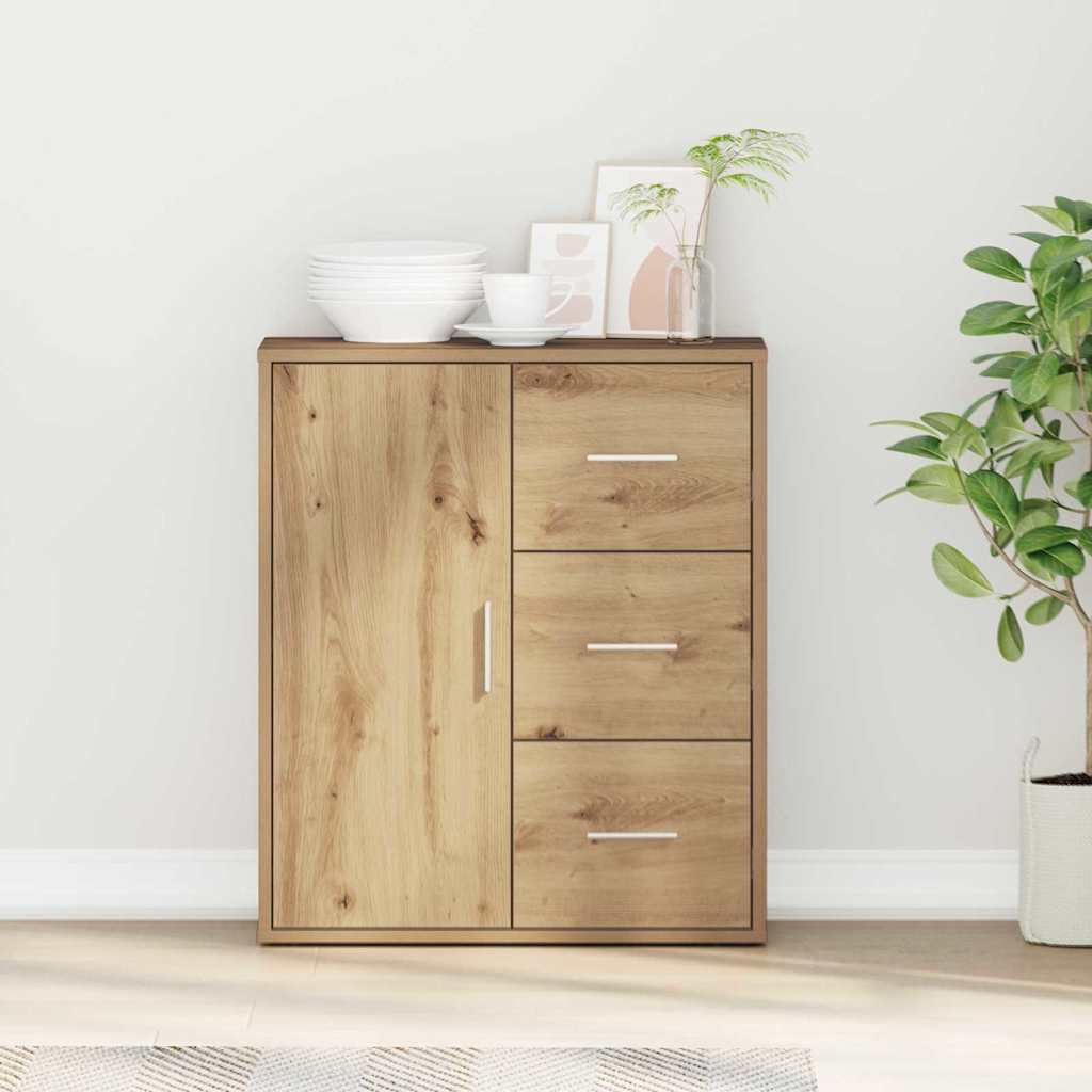 Buffet chêne artisanal 60 x 31 x 70 cm Bois d'ingénierie - XIOS