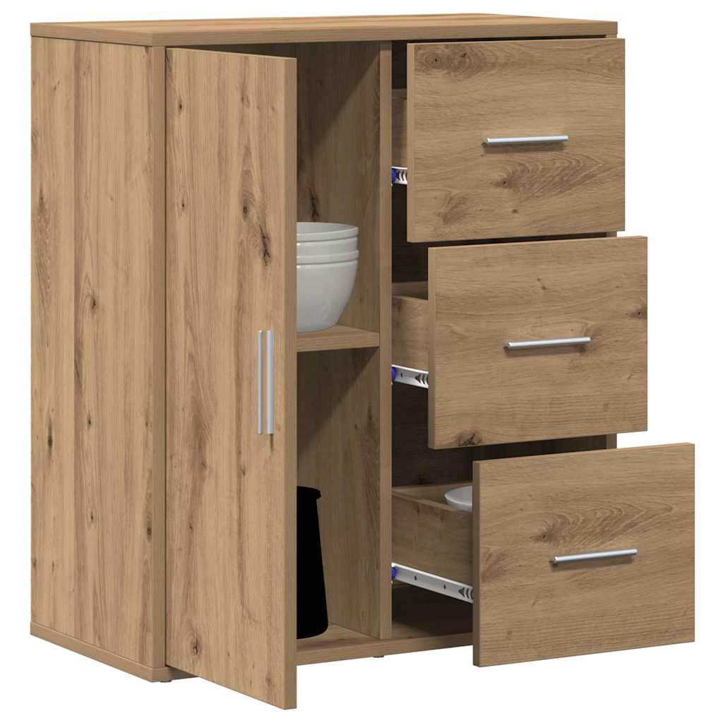 Buffet chêne artisanal 60 x 31 x 70 cm Bois d'ingénierie - XIOS