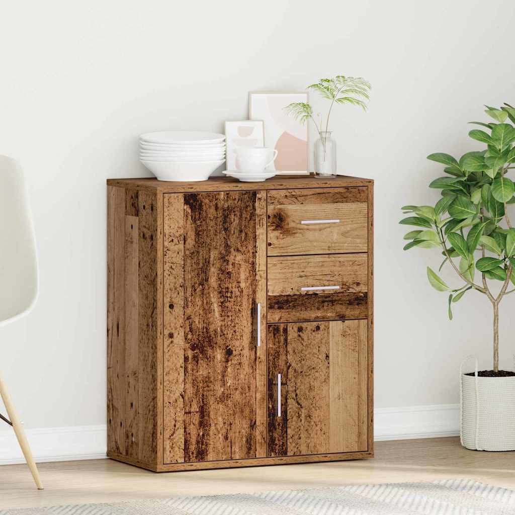 Buffet Bois ancien 60 x 31 x 70 cm Bois d'ingénierie - XIOS