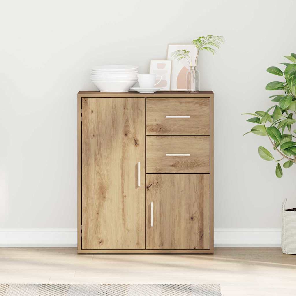 Buffet chêne artisanal 60 x 31 x 70 cm Bois d'ingénierie - XIOS