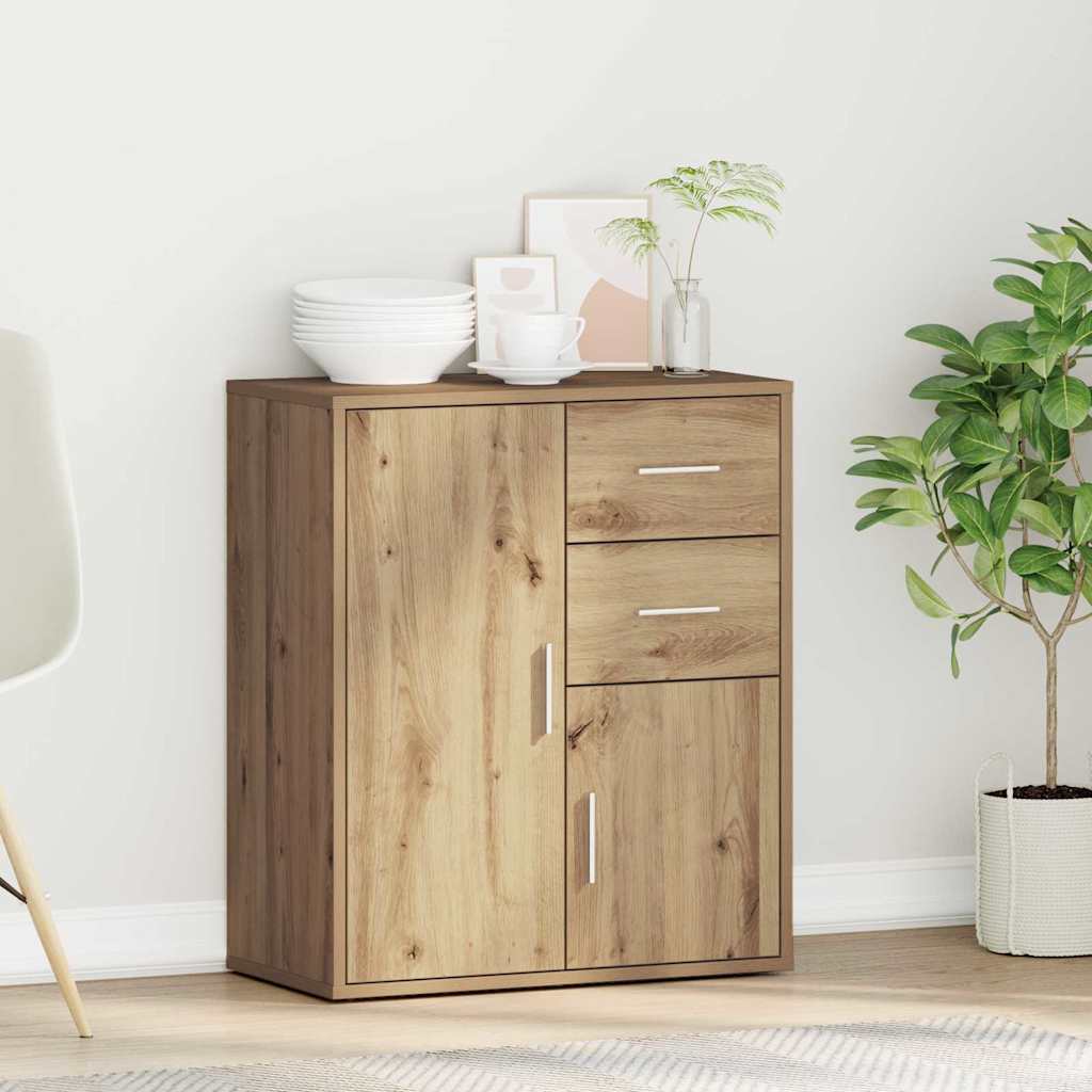 Buffet chêne artisanal 60 x 31 x 70 cm Bois d'ingénierie - XIOS