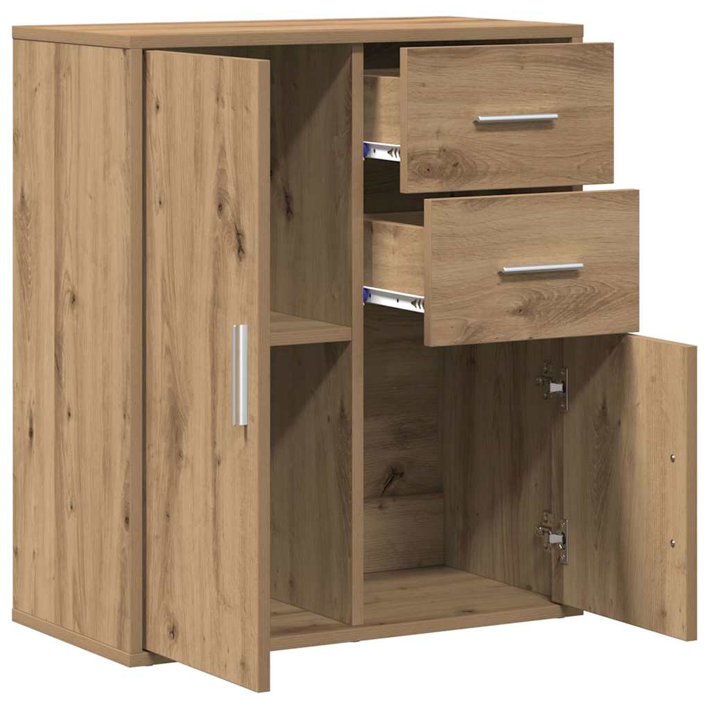 Buffet chêne artisanal 60 x 31 x 70 cm Bois d'ingénierie - XIOS