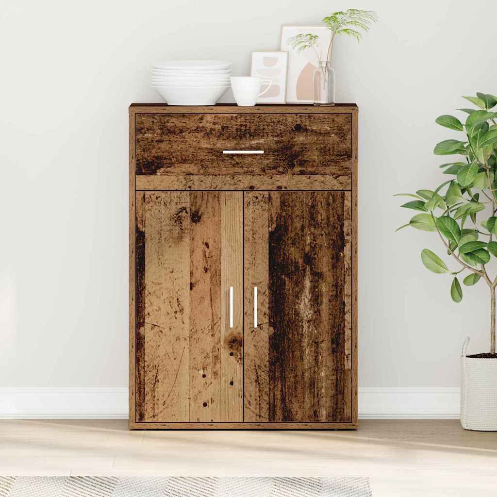Buffet Bois ancien 60 x 30 x 84 cm Bois d'ingénierie - XIOS