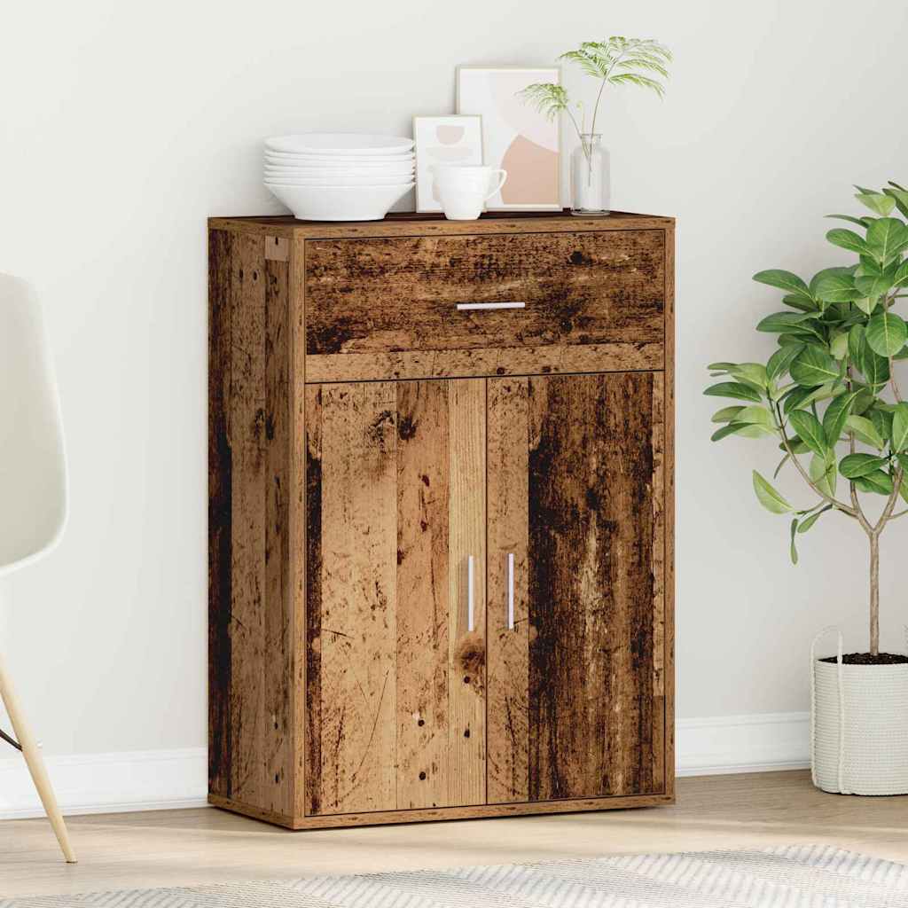 Buffet Bois ancien 60 x 30 x 84 cm Bois d'ingénierie - XIOS