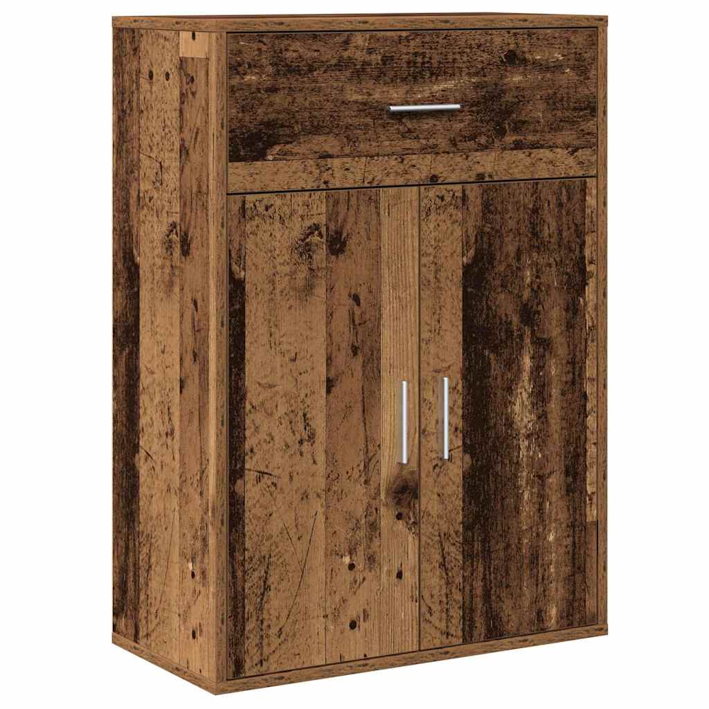 Buffet Bois ancien 60 x 30 x 84 cm Bois d'ingénierie - XIOS