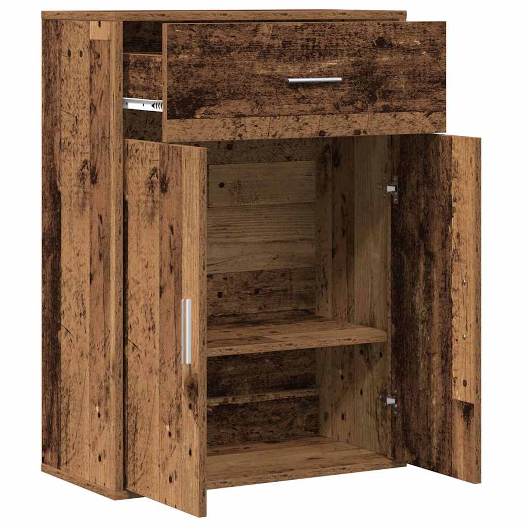 Buffet Bois ancien 60 x 30 x 84 cm Bois d'ingénierie - XIOS