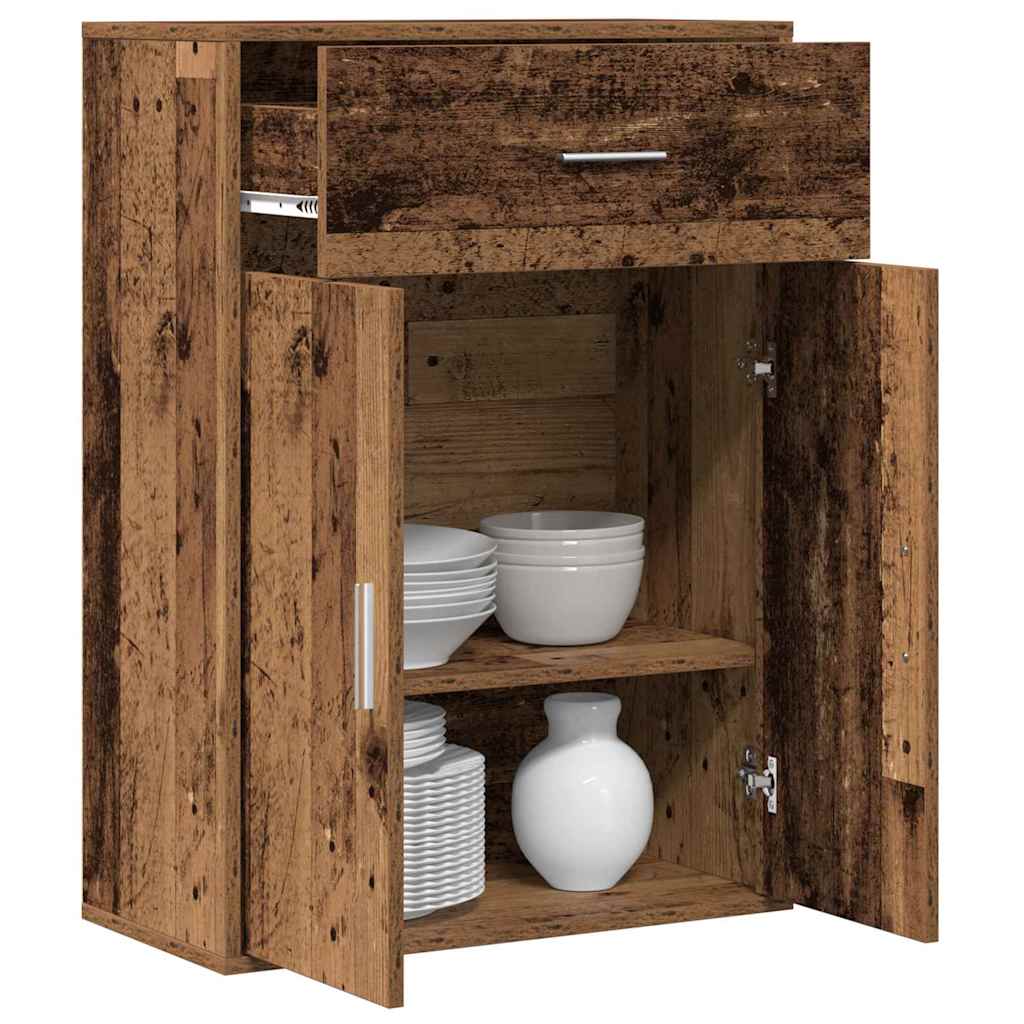 Buffet Bois ancien 60 x 30 x 84 cm Bois d'ingénierie - XIOS