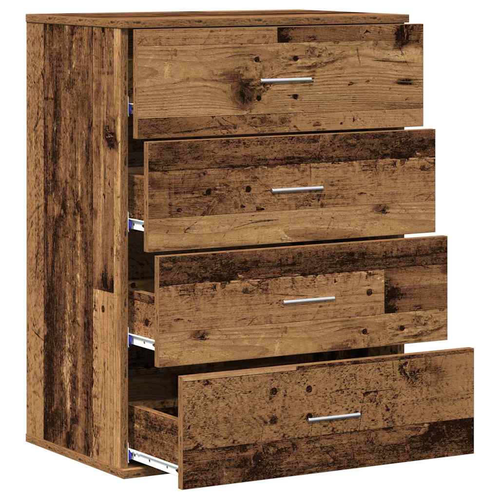 Buffet Bois ancien 60 x 39 x 80 cm Bois d'ingénierie - XIOS