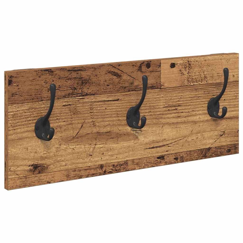 Ensemble de meubles d'entrée avec tiroir 4 pcs Bois ancien - XIOS