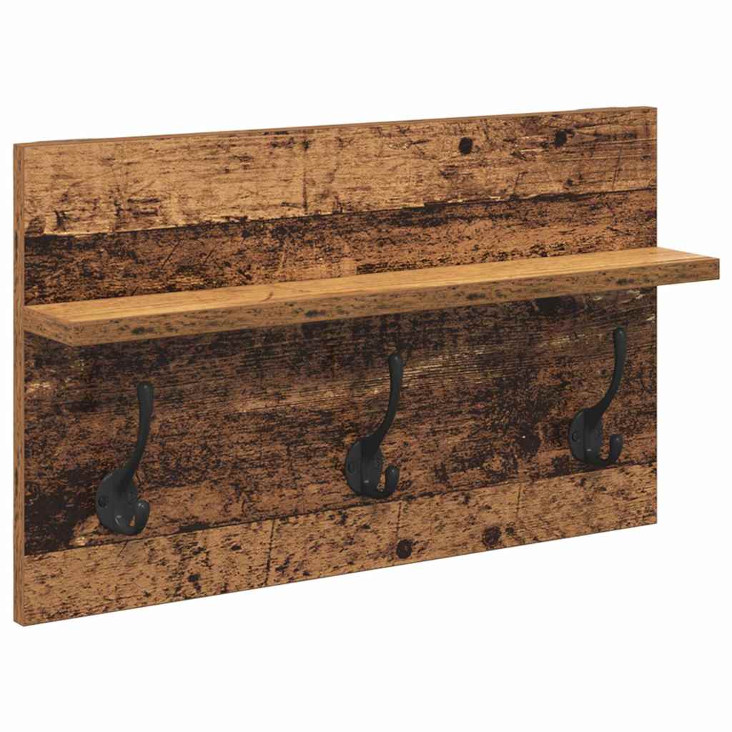 Ensemble de meubles d'entrée avec tiroir 4 pcs Bois ancien - XIOS