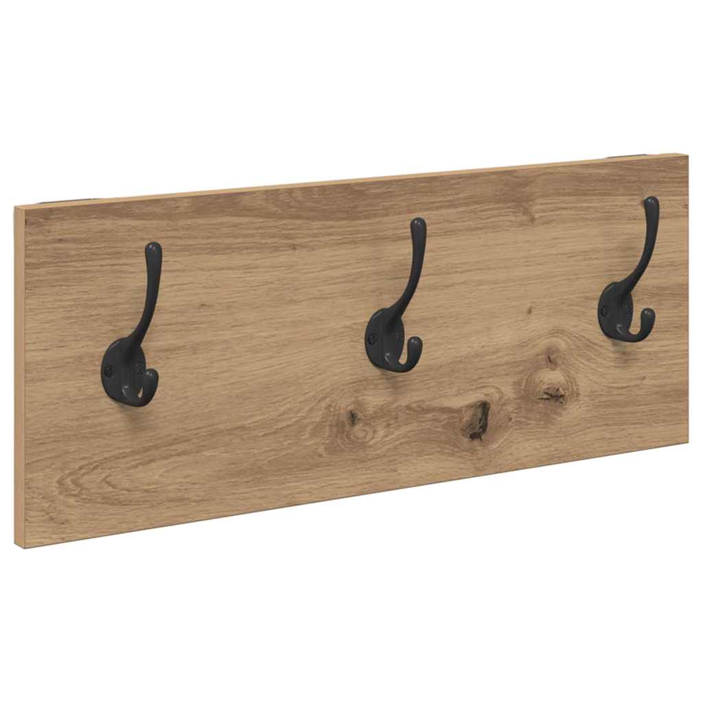 Ensemble de meubles d'entrée 4 pcs Chêne noir 90 x 31 x 46.5 cm - XIOS