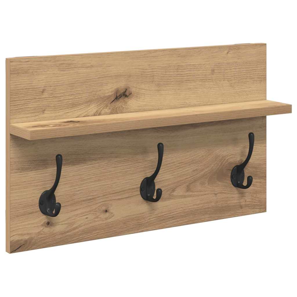 Ensemble de meubles d'entrée 4 pcs Chêne noir 90 x 31 x 46.5 cm - XIOS