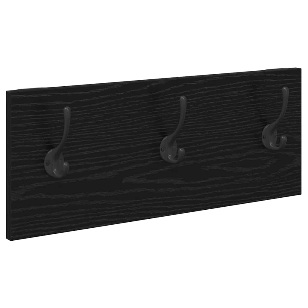 Ensemble de meubles d'entrée 4 pcs Chêne noir Bois d'ingénierie - XIOS