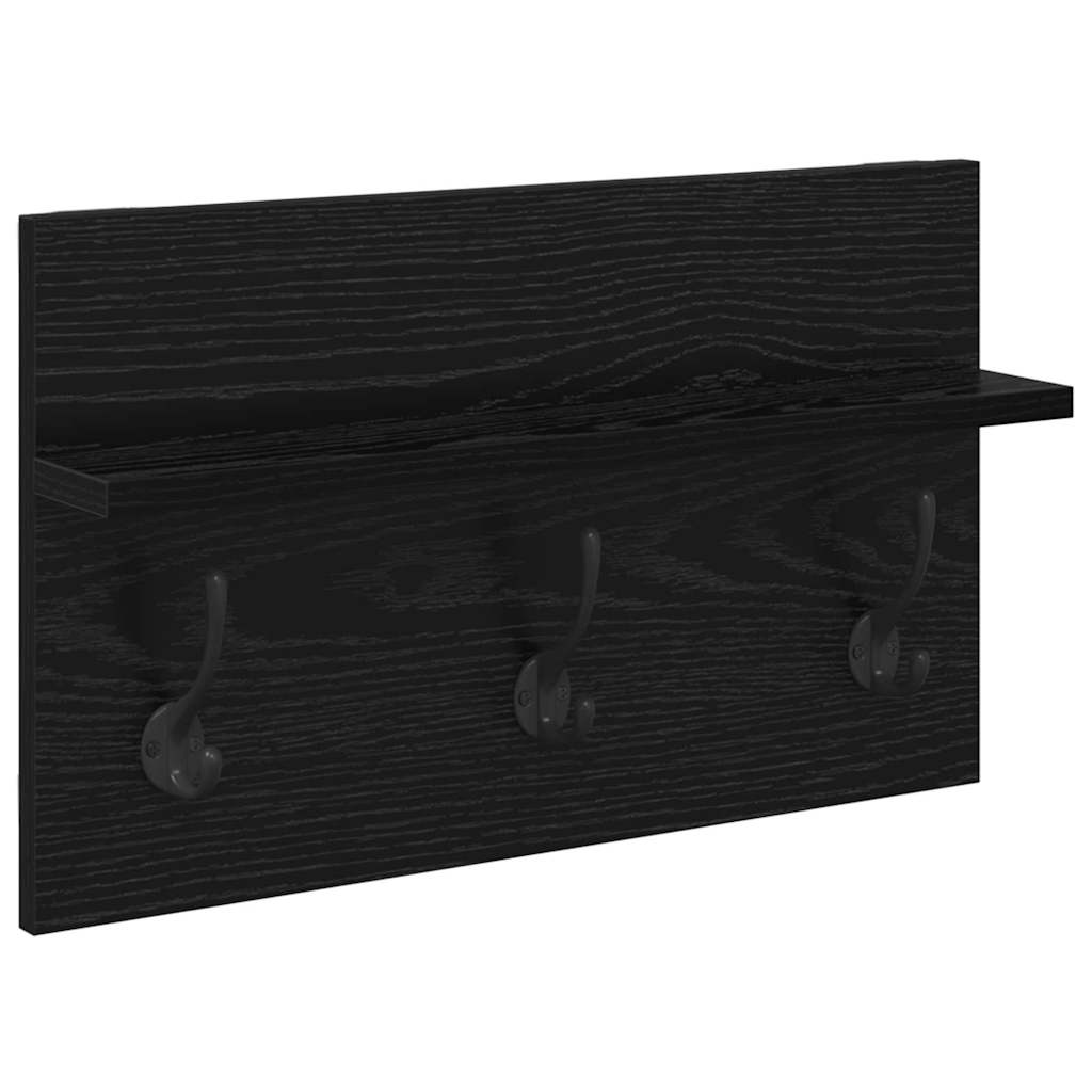 Ensemble de meubles d'entrée 4 pcs Chêne noir Bois d'ingénierie - XIOS