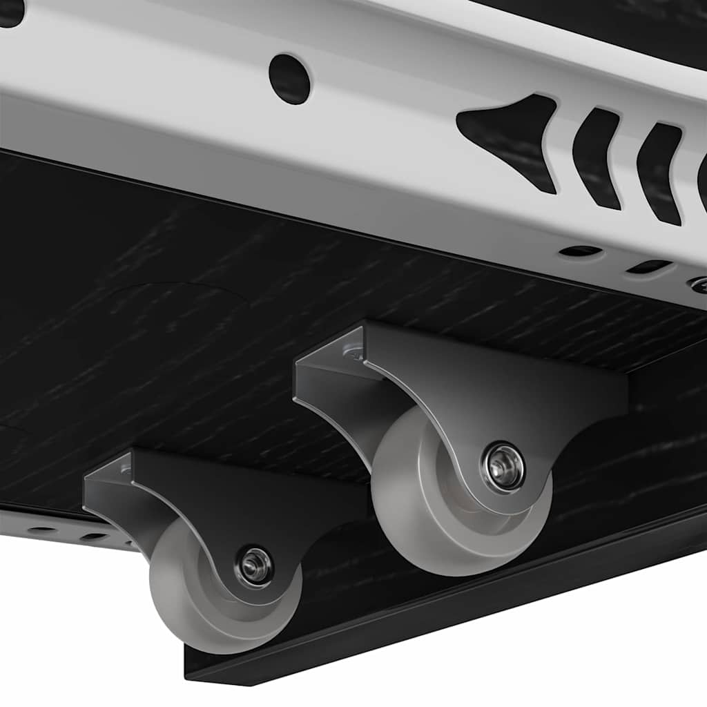 Ensemble de mobilier de salle de bain Montage mural Chêne noir - XIOS