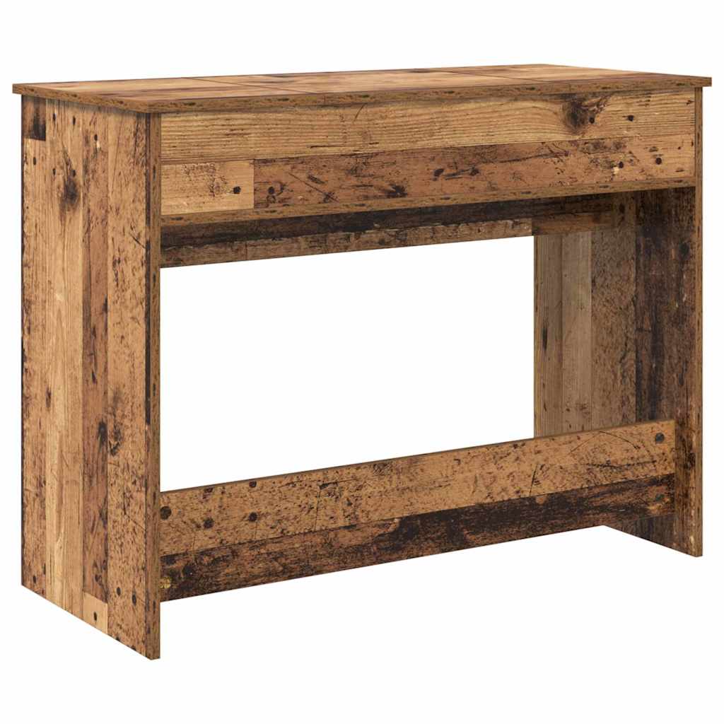 Table de Toilette avec tiroir Bois ancien 100 x 45 x 76 cm - XIOS