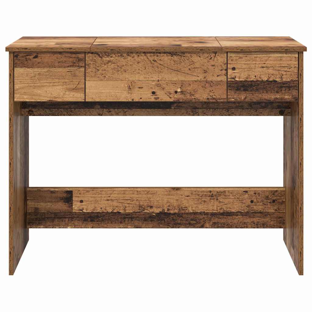 Table de Toilette avec tiroir Bois ancien 100 x 45 x 76 cm - XIOS