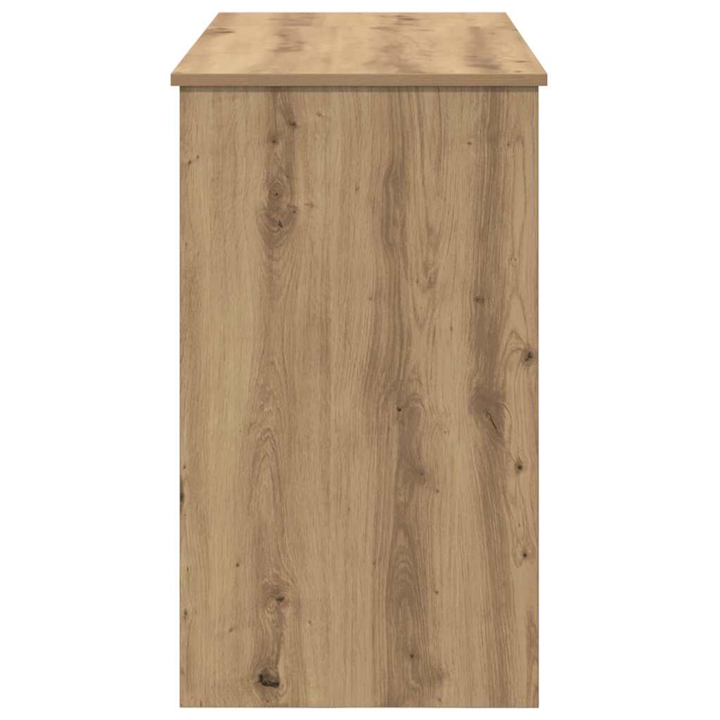Table de Toilette avec tiroir chêne artisanal 100 x 45 x 76 cm - XIOS
