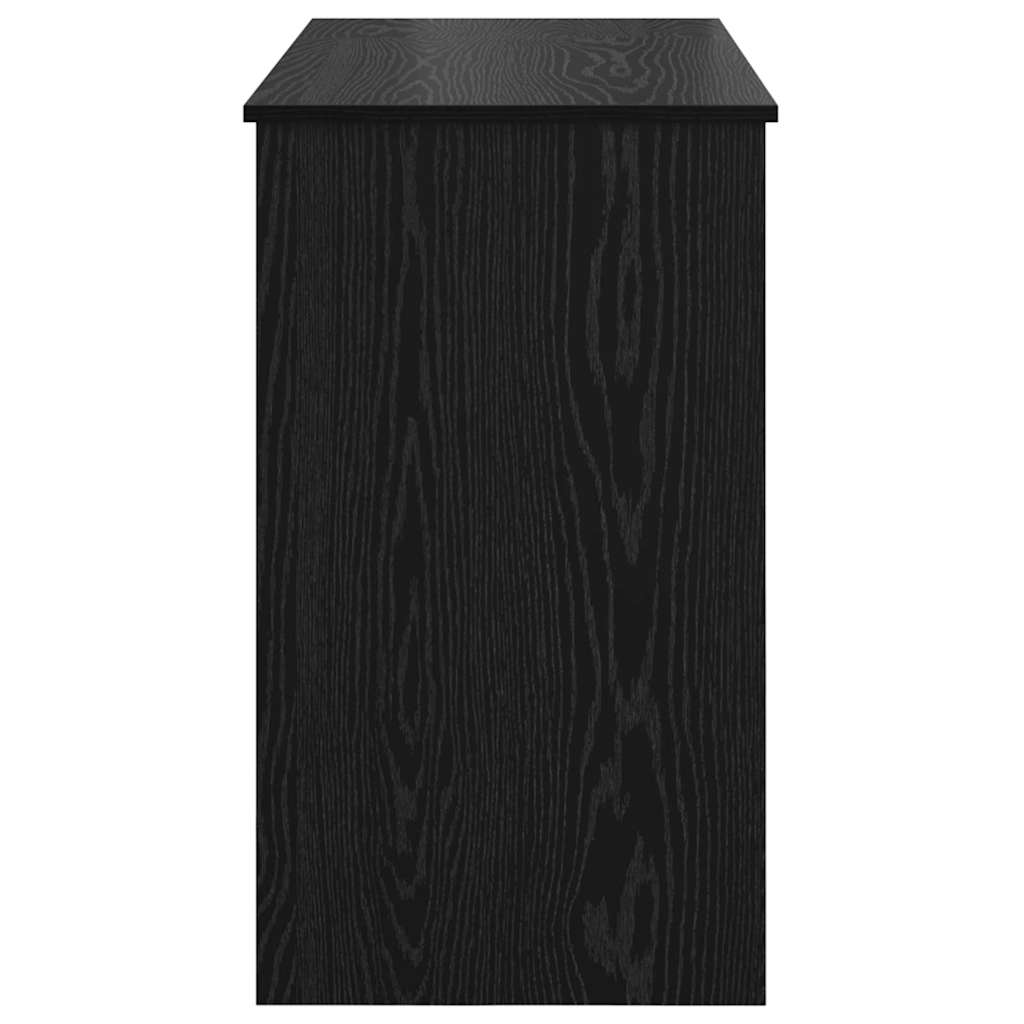 Table de Toilette Chêne noir 100 x 45 x 76 cm Bois d'ingénierie - XIOS