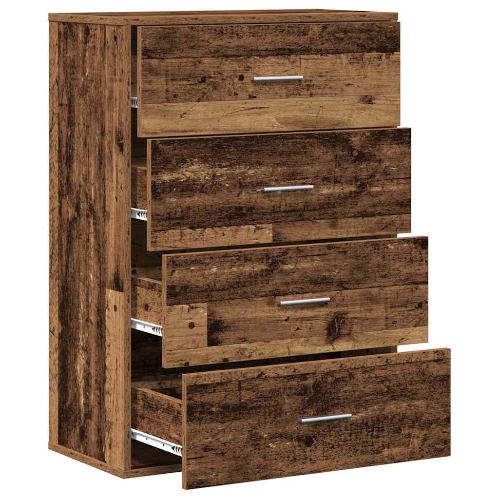 Buffet Bois ancien 60 x 31 x 84 cm Bois d'ingénierie - XIOS