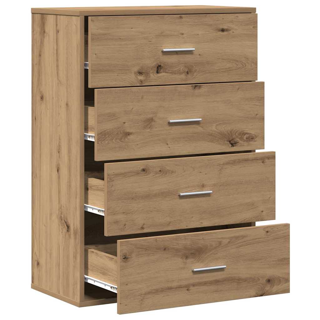 Buffet Chêne artisanal 60 x 31 x 84 cm Bois d'ingénierie - XIOS