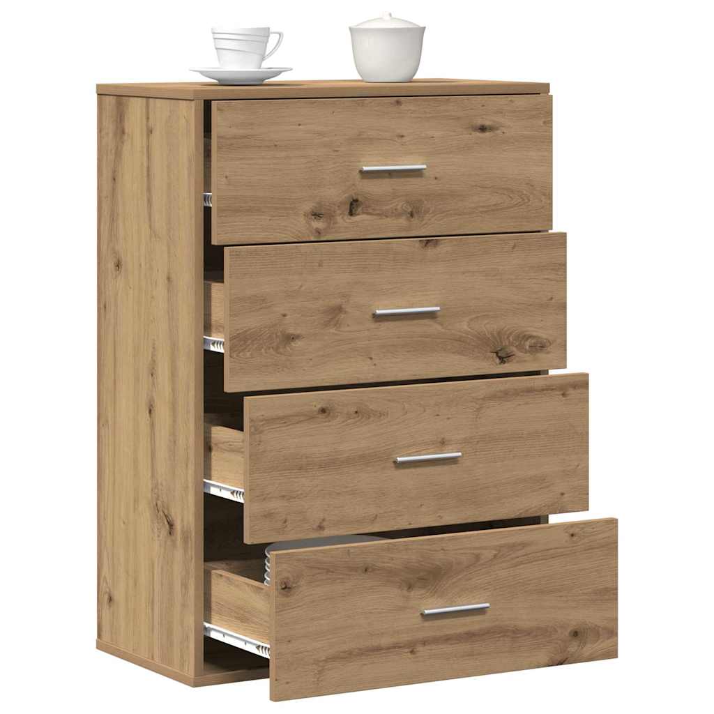 Buffet chêne artisanal 60 x 31 x 84 cm Bois d'ingénierie - XIOS