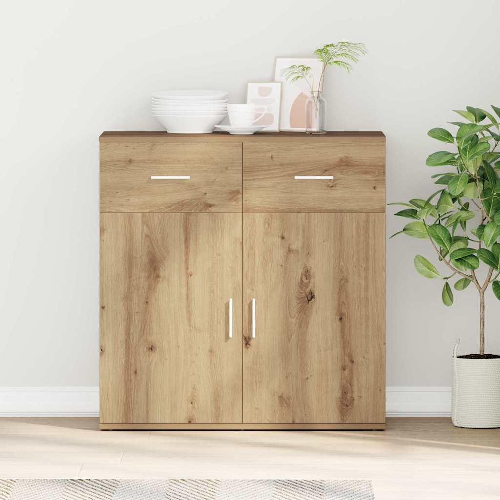 Buffet chêne artisanal 79 x 38 x 80 cm Bois d'ingénierie - XIOS