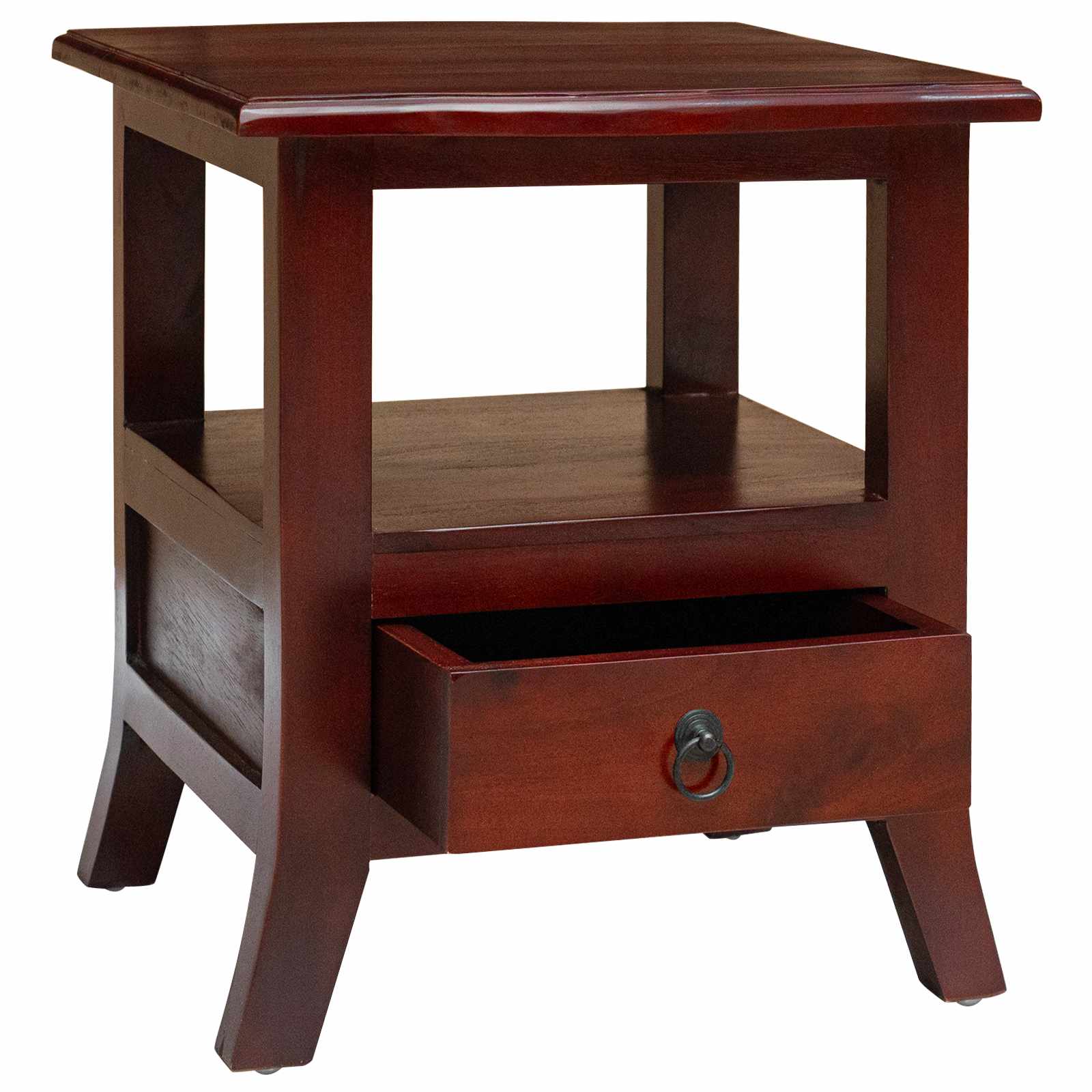 Cabinet de chevet avec tiroir Marron 40 x 40 x 45,5 cm - XIOS