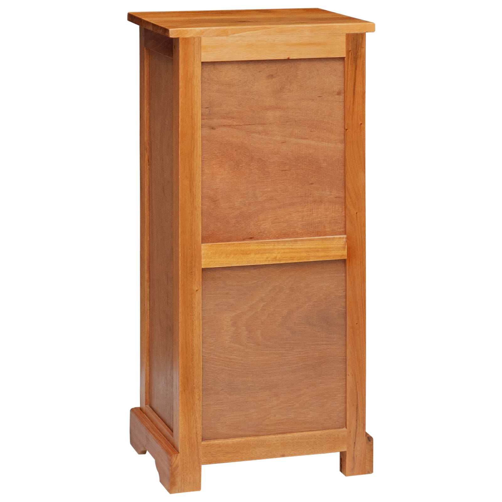 Commode Naturel 45 x 35 x 100,5 cm Bois de Mahogany Massif