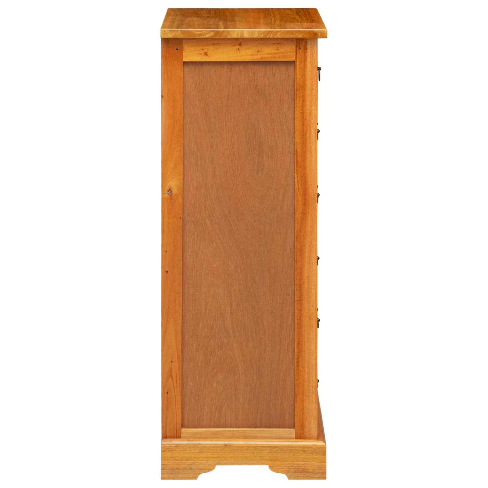 Commode Naturel 45 x 35 x 100,5 cm Bois de Mahogany Massif