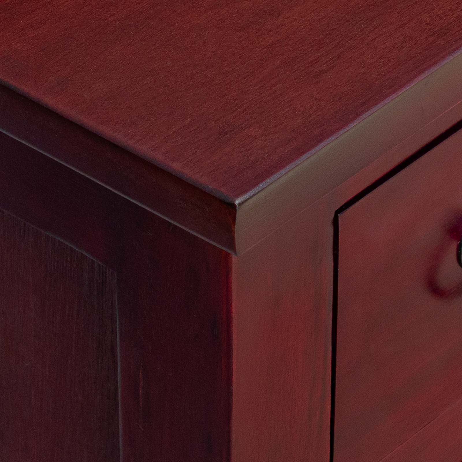 Commode Marron 45 x 35 x 100,5 cm Bois de Mahogany Massif - XIOS